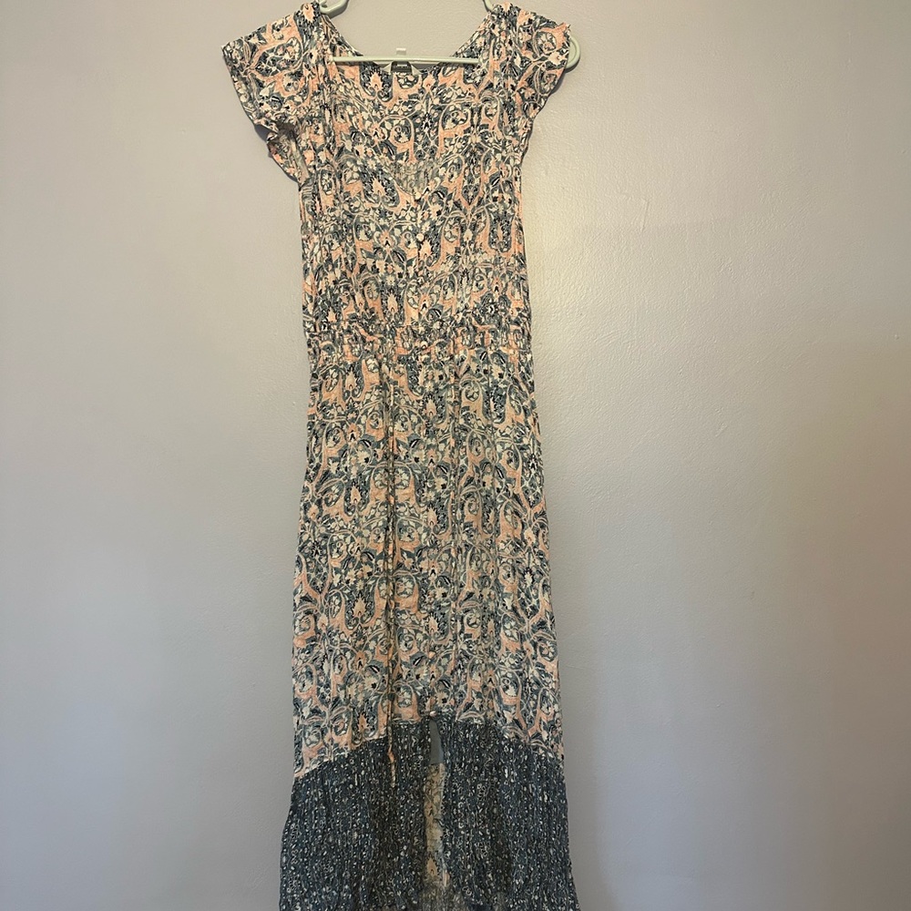 Lucky Brand high-low maxi dress